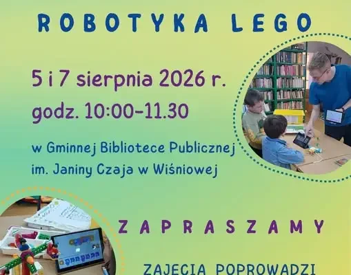 Wakacyjne warsztaty z robotyki LEGO w bibliotece – zapisy trwają
