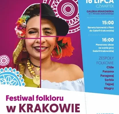 Festiwal folkloru w Krakowie: jeden dzień, sześć krajów