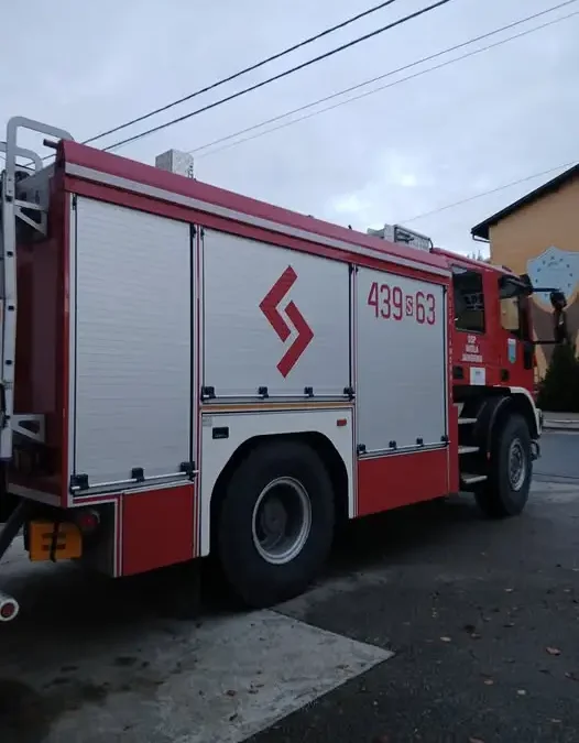 Alarmy w Wiśle: OSP Jawornik interweniuje przy ul. Jawornik