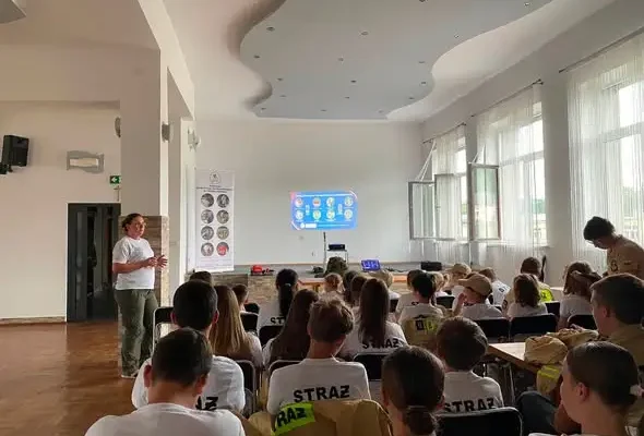 Mieszkańcy Trzemęśni uczyli się reagowania na alarmy i survivalu