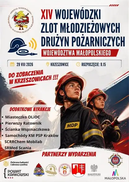 Młodzieżowa Drużyna Pożarnicza z Zasania na XIV Wojewódzkim Zlocie MDP w Małopolsce