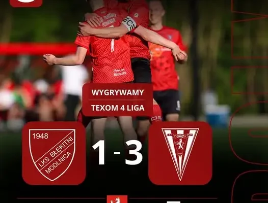 Pcimianka Pcim wygrywa na wyjeździe z Błękitnymi 3:1