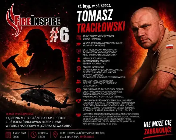 FireInspire #6 już w piątek w Myślenicach – wstęp wolny!