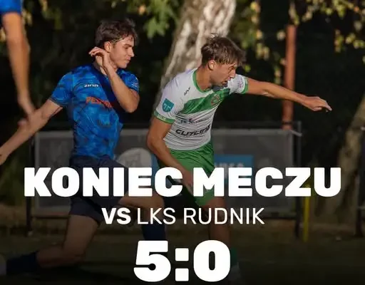 Dalin Myślenice rozbija LKS Rudnik 5:0 i awansuje do półfinału Pucharu Polski