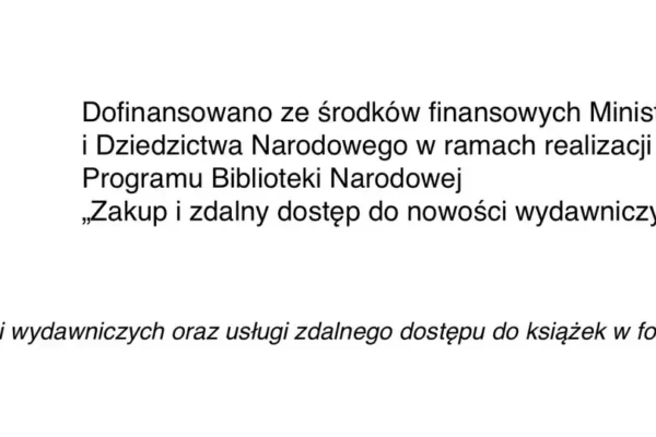 Biblioteka w Raciechowicach z dofinansowaniem na nowości wydawnicze