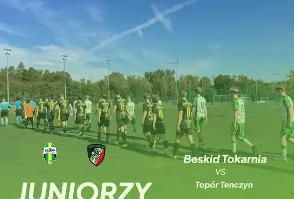 Piłkarska sobota w Tokarni i Myślenicach – juniorzy i seniorzy Beskidu w akcji