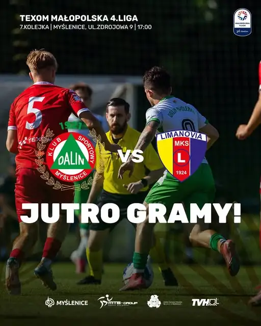 Środowe granie: Limanovia zagra w Myślenicach w 7. kolejce 4. Ligi