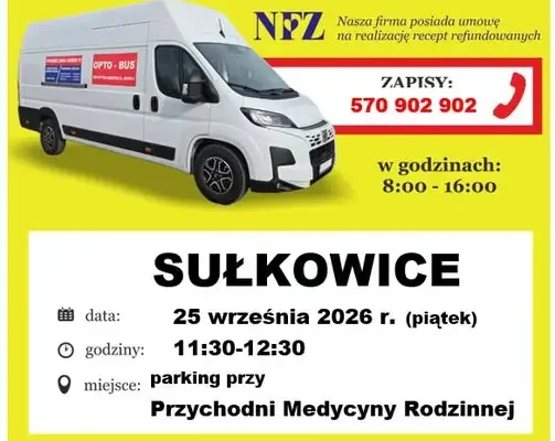 Bezpłatne badanie wzroku w Krzywaczce – 25 września