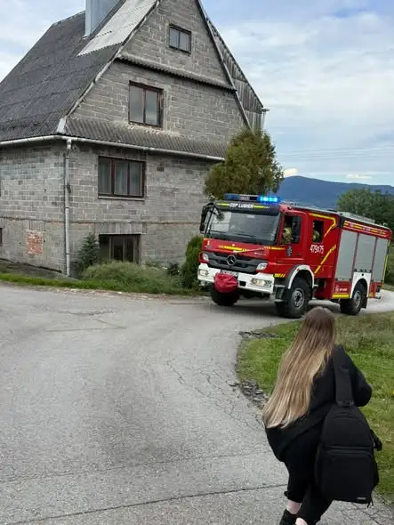 Ćwiczenia bojowe OSP Lubień i sąsiednich jednostek na własnym terenie