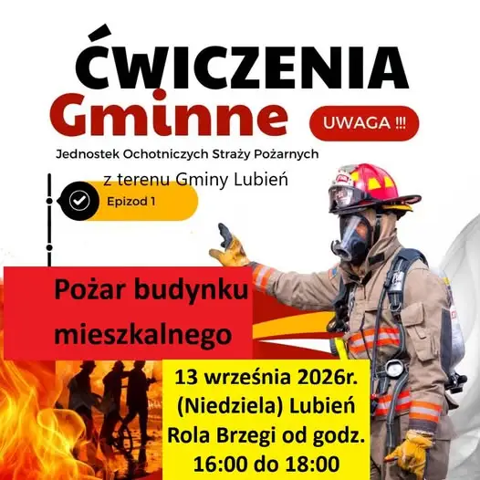 Gminne manewry jednostek OSP w Lubniu – niedziela 13 września