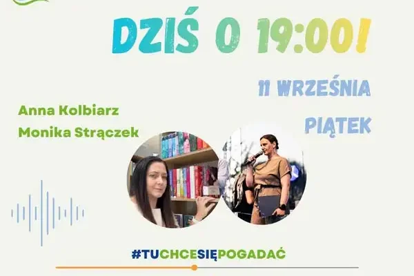 Podcast #TuChceSięPogadać z dyrektorami GOKiS i GBP w Pcimiu już dziś o 19:00