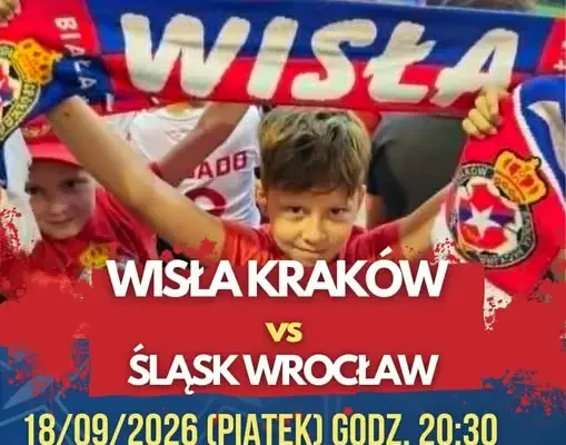 Wyjazd na mecz Wisła Kraków – Śląsk Wrocław z Wiśniowej